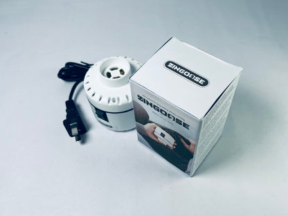 ZINGOOSE Electric Pump for Vacuum Bags, Compression Bag Pump for Vacuuming Clothing, Quilts, Portable Storage Bag Pump