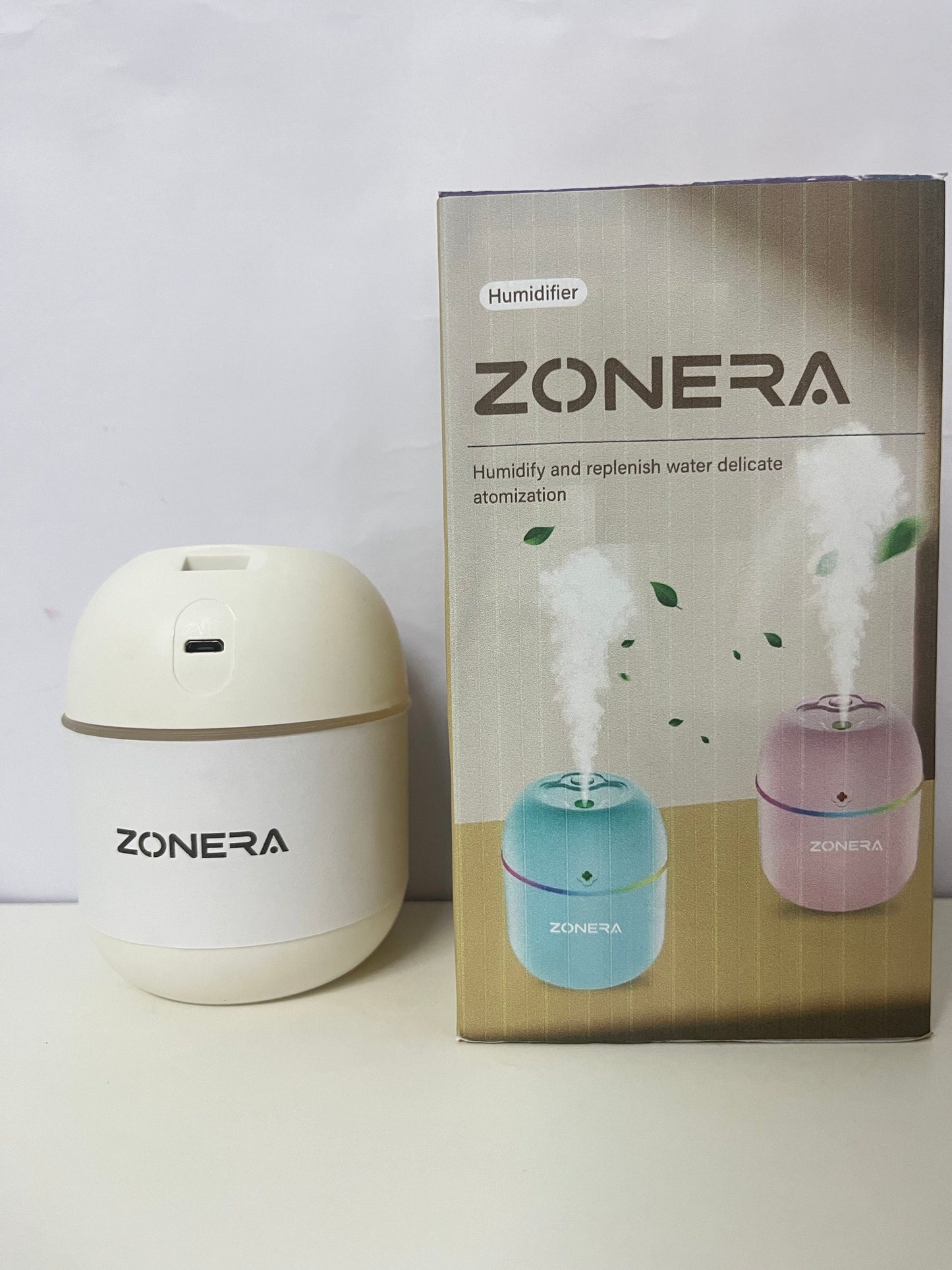 【ZONERA Mini Portable Humidifier】—— Gentle & Convenient Air Moisturizing Tool
