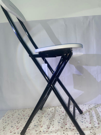ZOOPOWER Chairs Black Portable Heavy Duty Collapsible Padded Round Stool