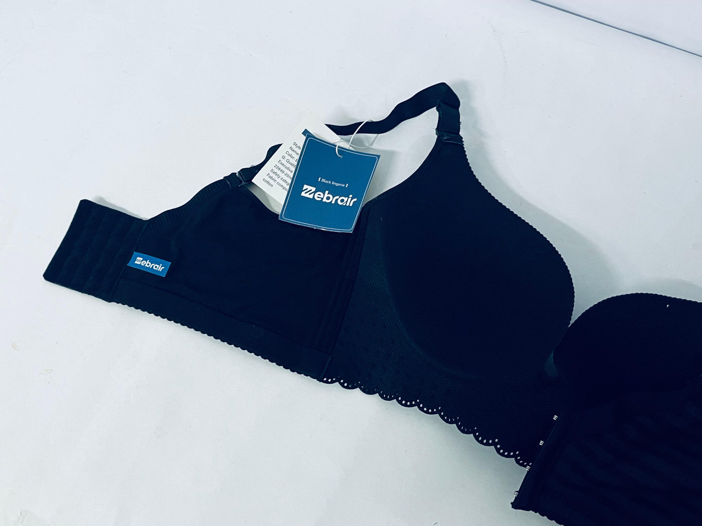 Zebrair Bras Black Striped Women's Bra - The Perfect Fusion of Elegance, Comfort and Support