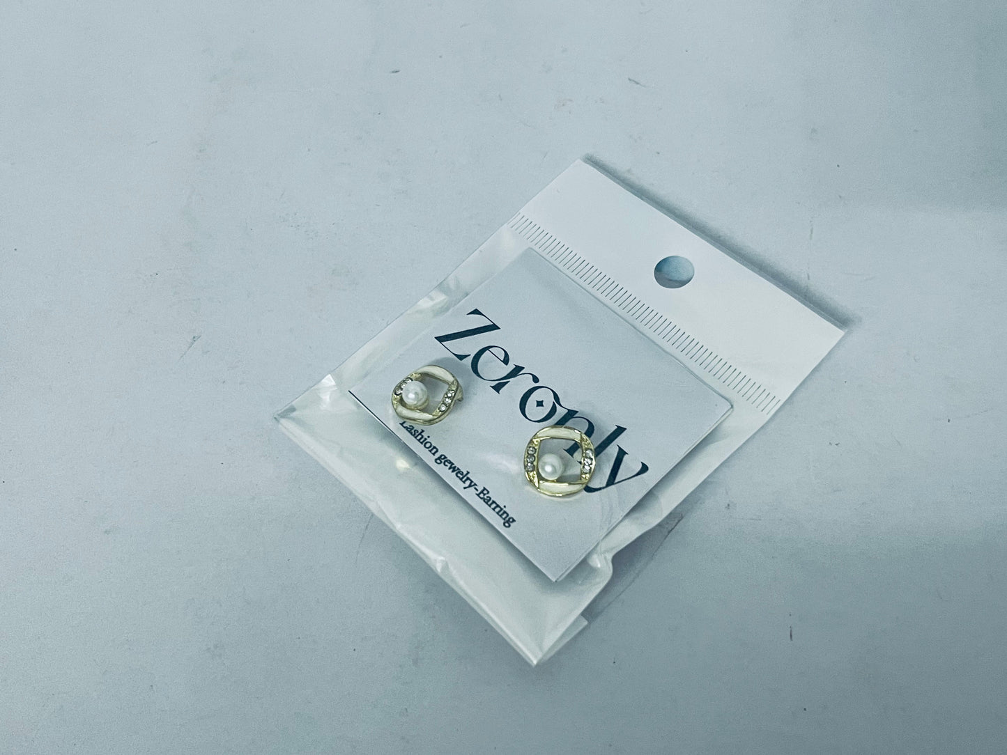 Zeronly Vintage French Geometric Pearl Stud Earrings | 2025 New Trendy Hypoallergenic Earrings
