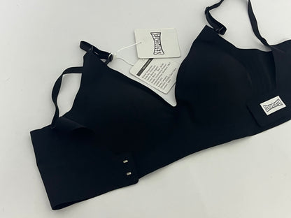 ZEROPOINTEN Deep V Wireless Bras for Women Seamless Comfy Bralettes Lightly Lined