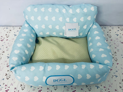 DGGL Dog beds Waterproof Dog Beds for Small Medium Large Sized Dogs,Pet Beds with Sides for Puppy Crate,Non-Slip,Easy Maintenance