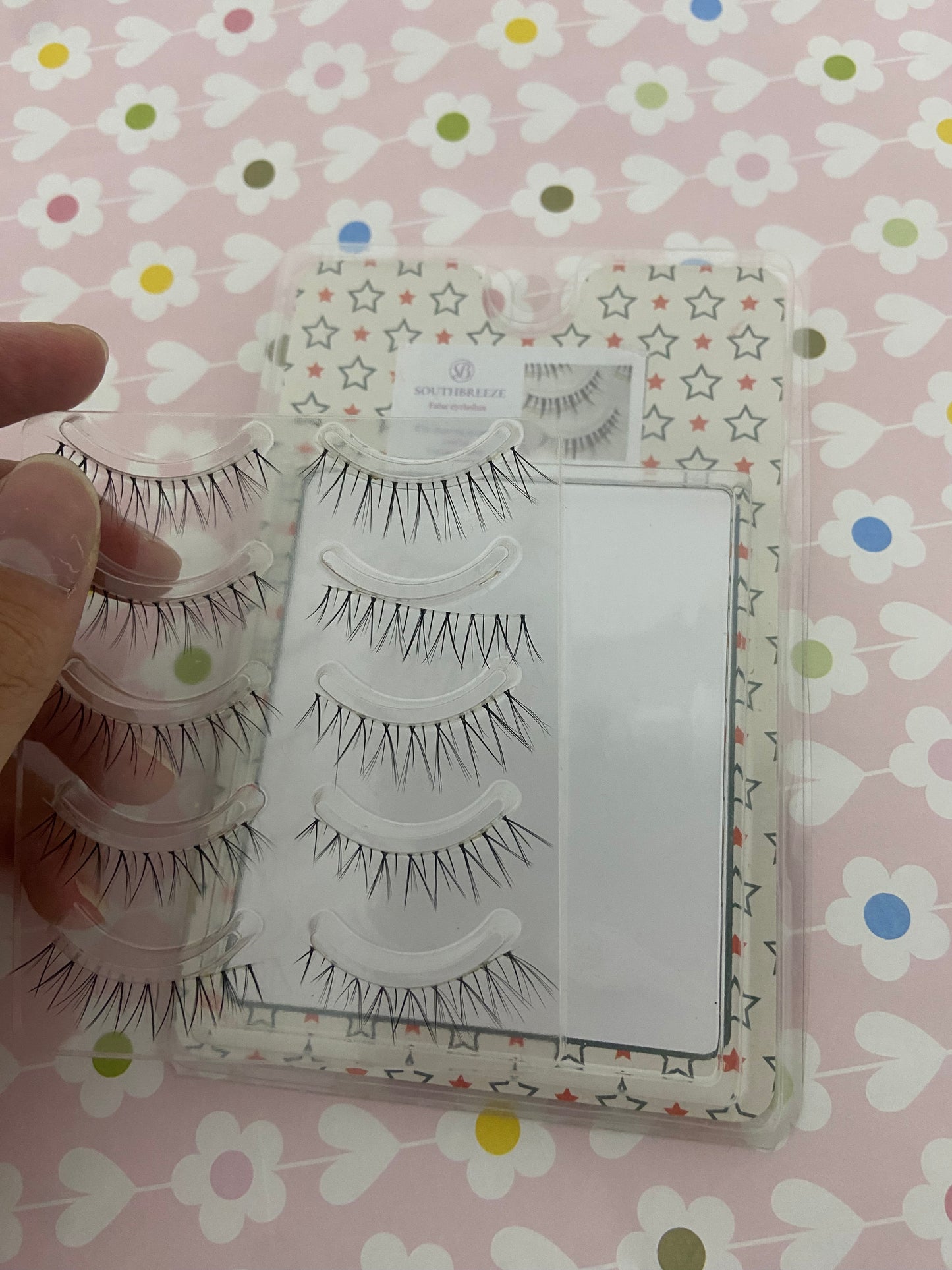 SB SOUTHBREEZE Artificial Eyelashes Natural Look 3d Sharp Tip Makeup Accessories for Girl Eyelash