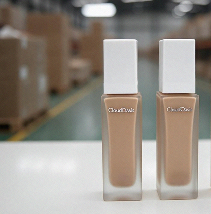 CloudOasis Liquid Foundation, ColorStay Face Makeup for Combination & Oily Skin, SPF 15, Medium-Full Coverage with Matte Finish, 220 Natural Beige, 1 Fl Oz