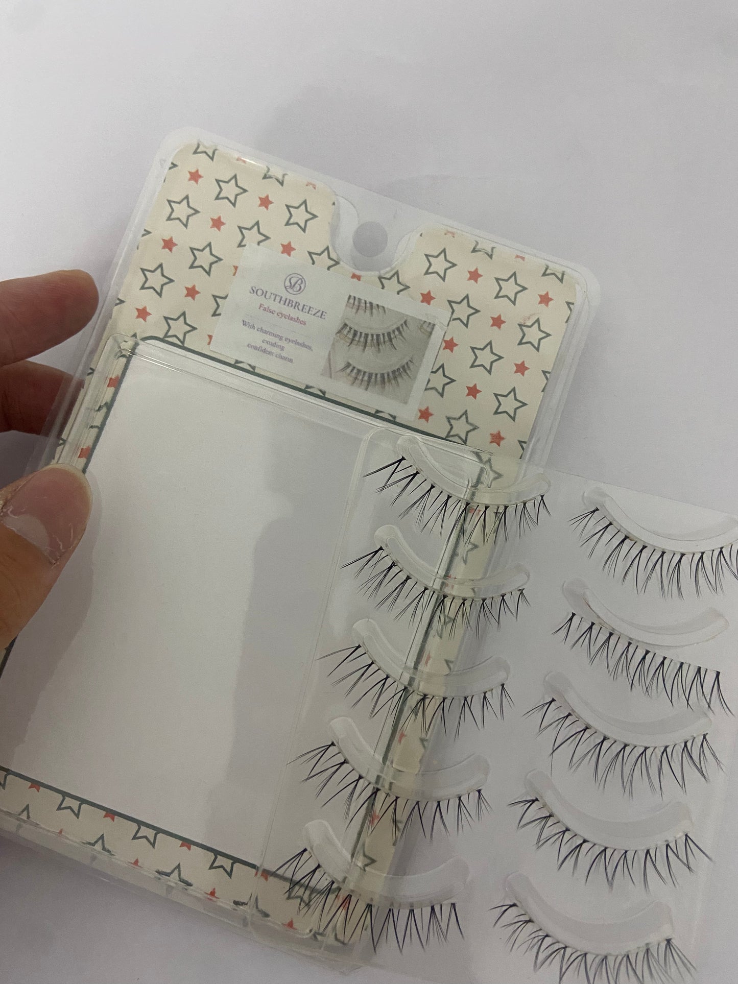 SB SOUTHBREEZE Artificial Eyelashes Natural Look 3d Sharp Tip Makeup Accessories for Girl Eyelash
