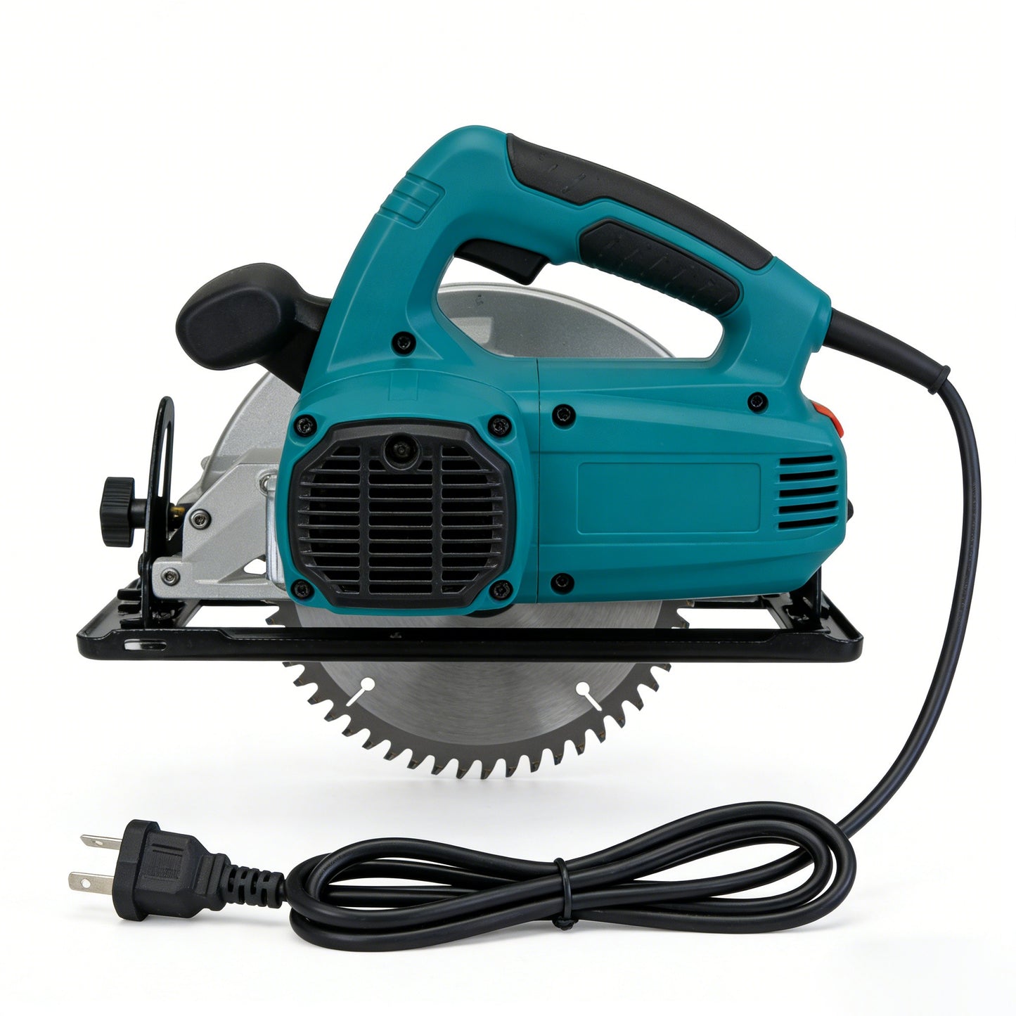 Ifowl Electric Circular Saw, 1500W Powerful Corded Saw, Handheld Wood Cutting Tool with Adjustable Bevel Angle, 7-1/4 Inch Blade for Wood, Plastic, and Metal Cutting