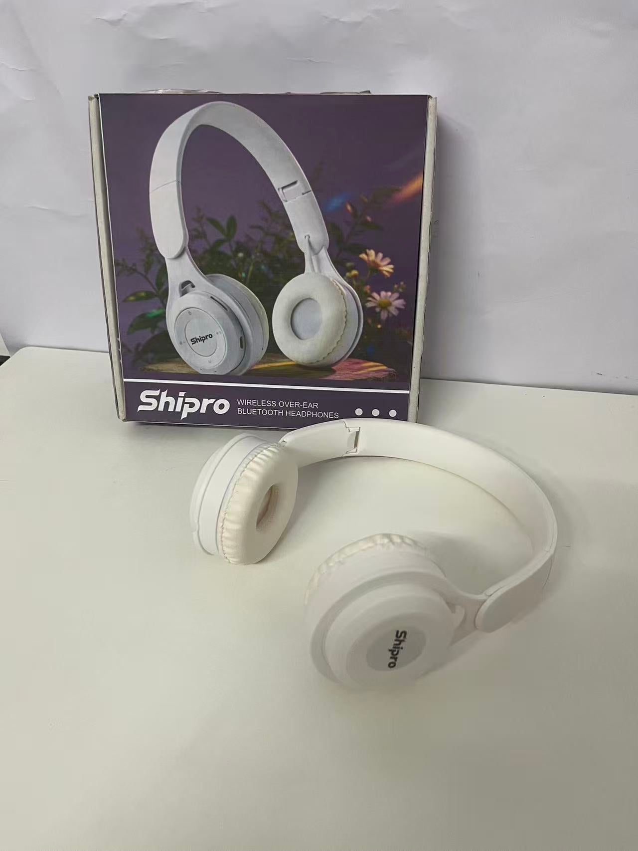 [Shipro Headphones]——Wireless Over-Ear Bluetooth Headphones - Stylish Foldable Portable Headset