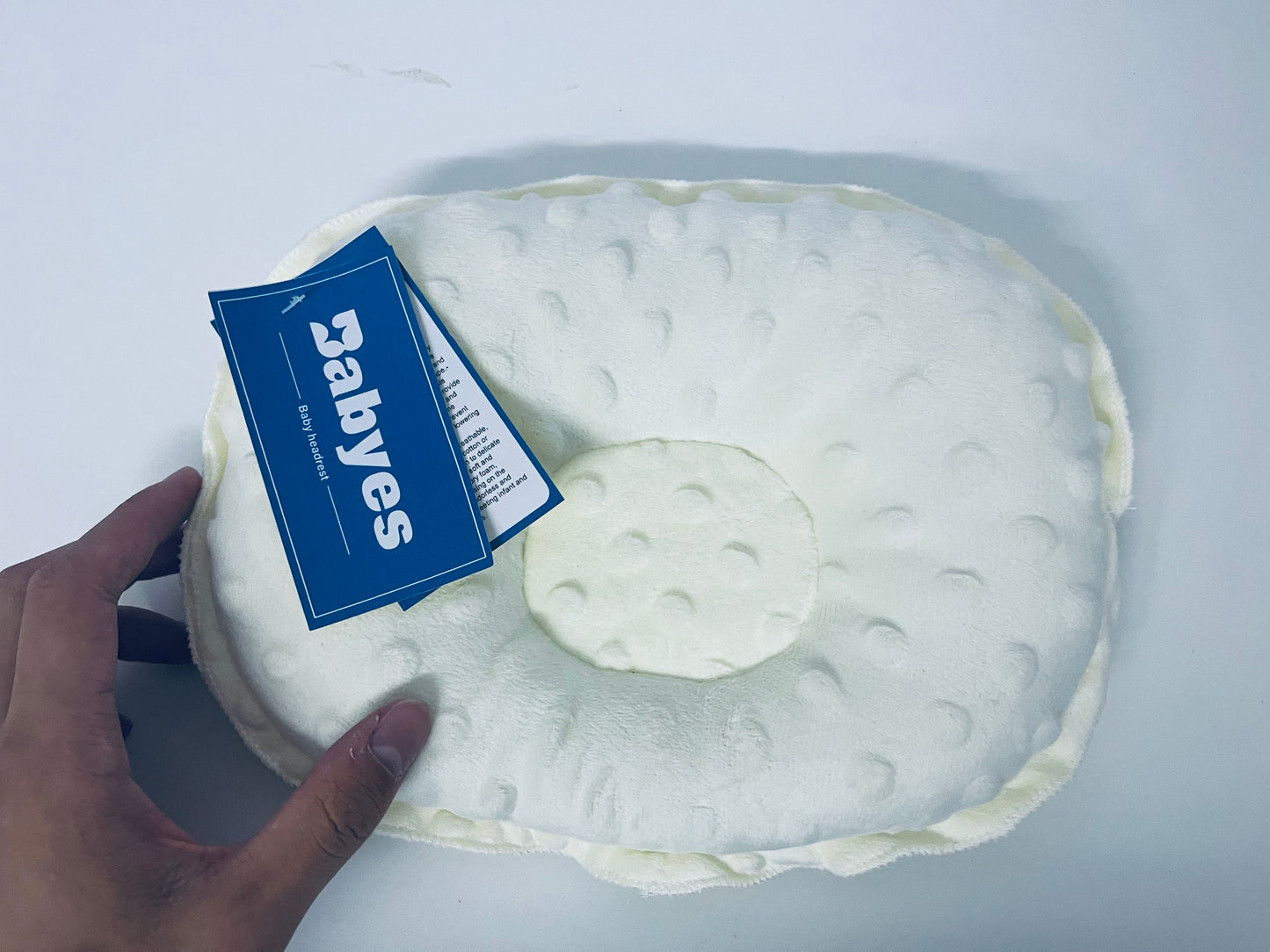 Babyes Baby Head Shaping Pillow Scientific Head Care Soft & Skin-Friendly A Good Helper for Newborn Head Shape Care
