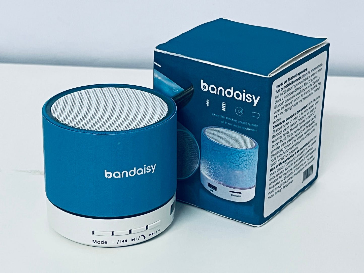 bandaisy Boom boxes Colorful Bluetooth Speaker Excellent Sound & Light Portable & Compact A Trendy Companion for Music Life