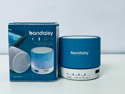bandaisy Boom boxes Colorful Bluetooth Speaker Excellent Sound & Light Portable & Compact A Trendy Companion for Music Life