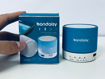 bandaisy Boom boxes Colorful Bluetooth Speaker Excellent Sound & Light Portable & Compact A Trendy Companion for Music Life