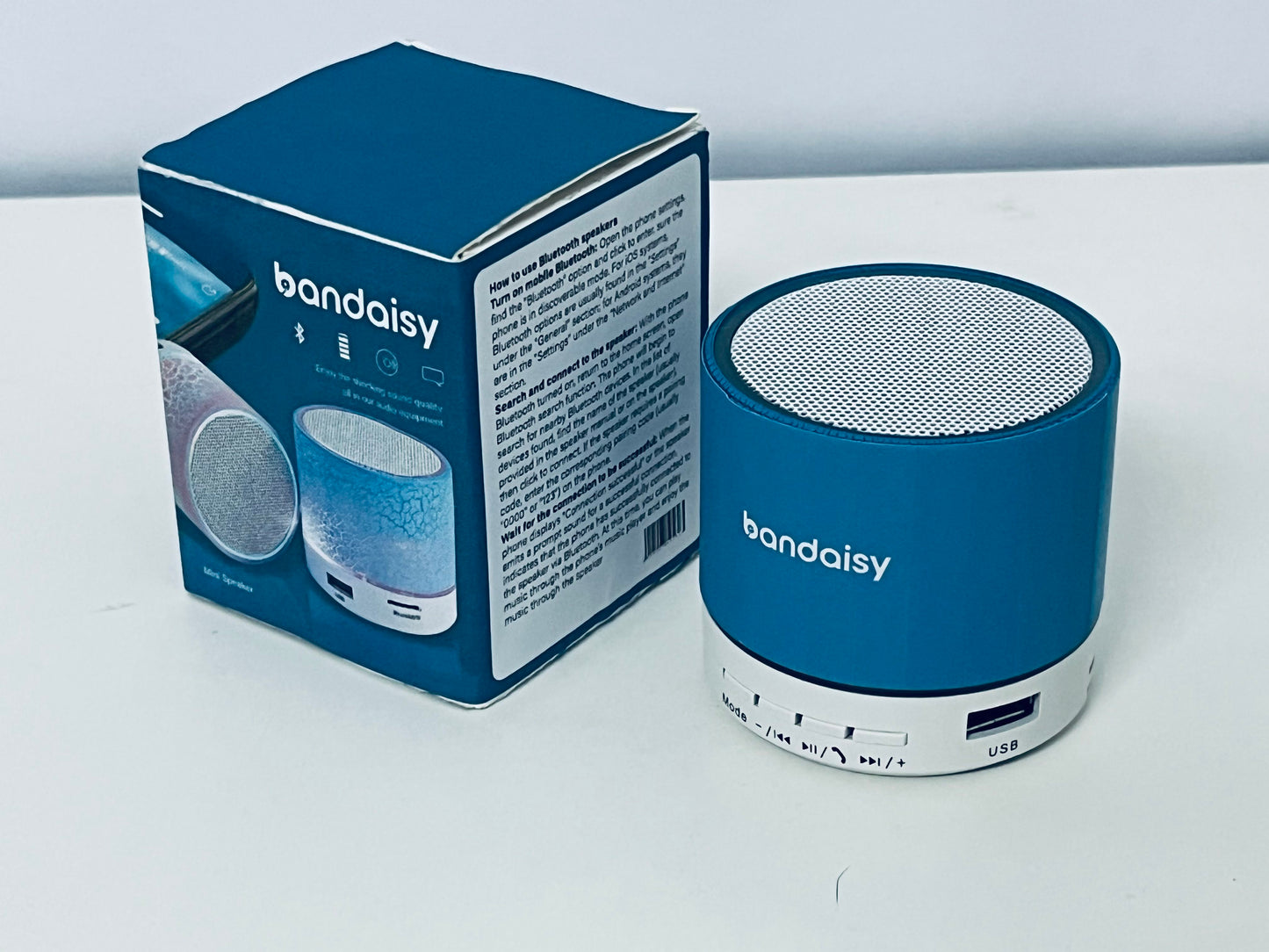 bandaisy Boom boxes Colorful Bluetooth Speaker Excellent Sound & Light Portable & Compact A Trendy Companion for Music Life