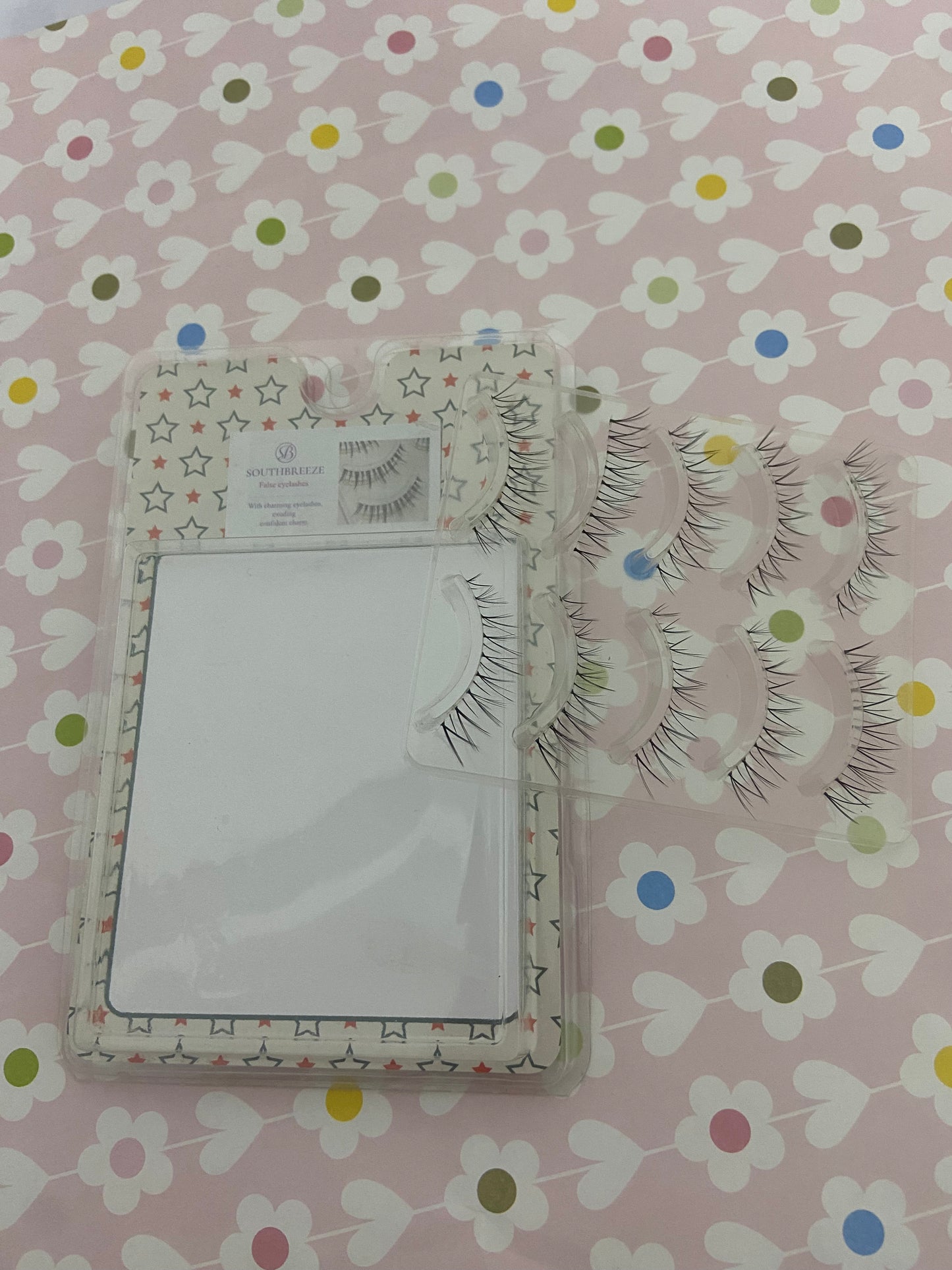 SB SOUTHBREEZE Artificial Eyelashes Natural Look 3d Sharp Tip Makeup Accessories for Girl Eyelash
