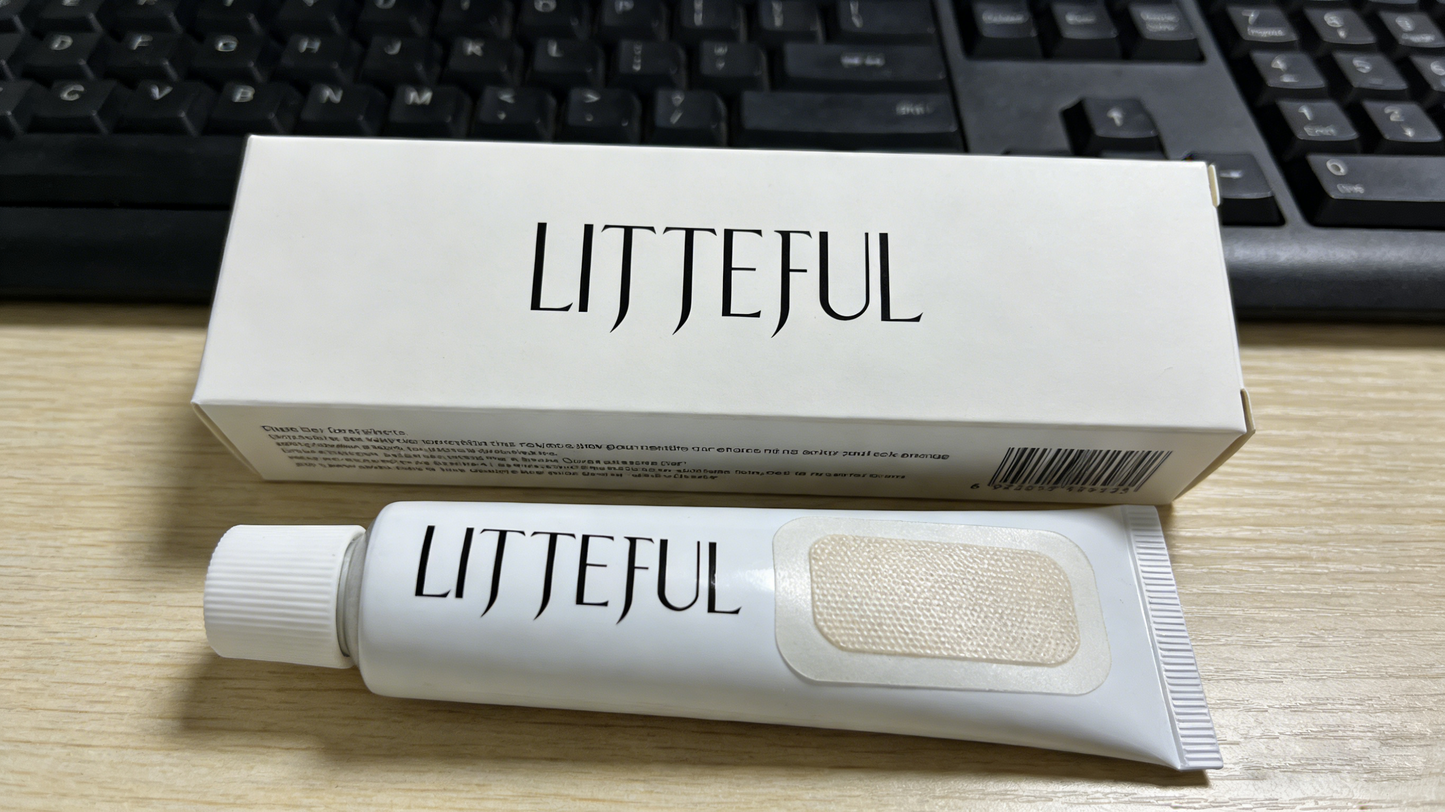 LITTEFUL Adhesives for Affixing False Hair, Gentle Hypoallergenic Wig Glue, Invisible Natural Wig Adhesive, Wig Tape Glue