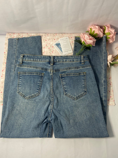BENIMERIA Jeans Trendy Stretchy Bell Bottom Skinny Boot Cut Jeans Legging for Women
