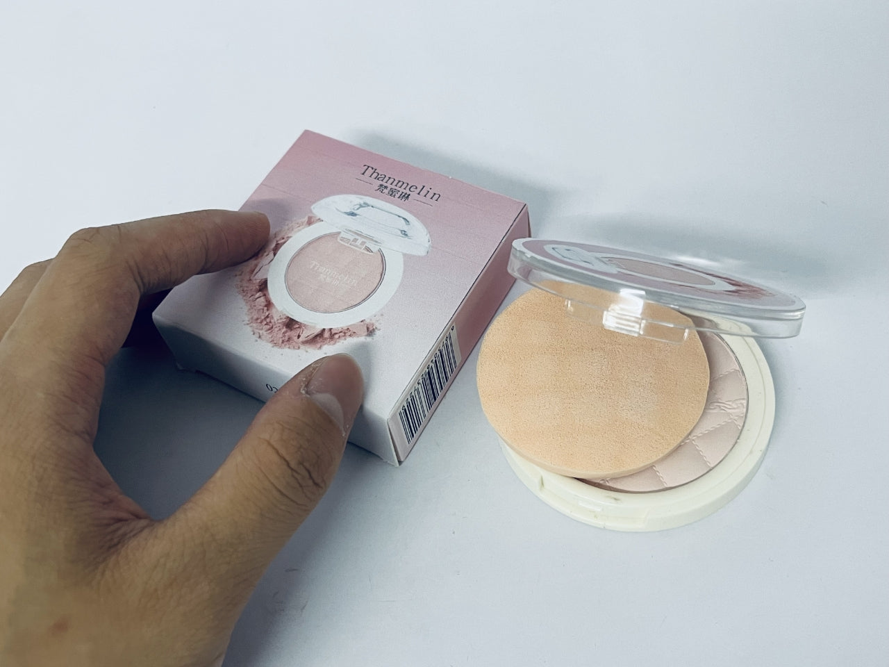 THANMELIN 梵蜜琳 Cosmetics Cream Blush for Cheeks and Lips - Multi-Purpose Lip and Cheek Tint in Rosy Nude - for Sensitive Skin – Color MAGIC HOUR, Luminous Finish