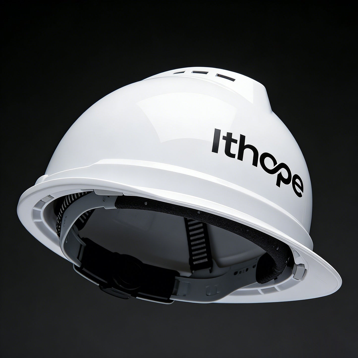 Ithope Safety Helmet, Vented Hard Hat with Adjustable Suspension, ABS Construction Helmet for Construction, Industrial Work, Men & Women