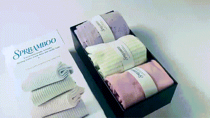 SPRBAMBOO Women Thin Cotton Socks, Soft Cotton Bootie Socks Women Above Ankle Crew Socks 3 Pairs