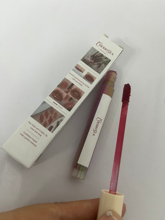 CHERRYSEA Make Up Matte Liquid Lipstick, Long-Lasting and Ultra-comfortable, High-Impact, Lightweight, Organic, Pure Pigments 0.14 fl.oz (Rose Dream)