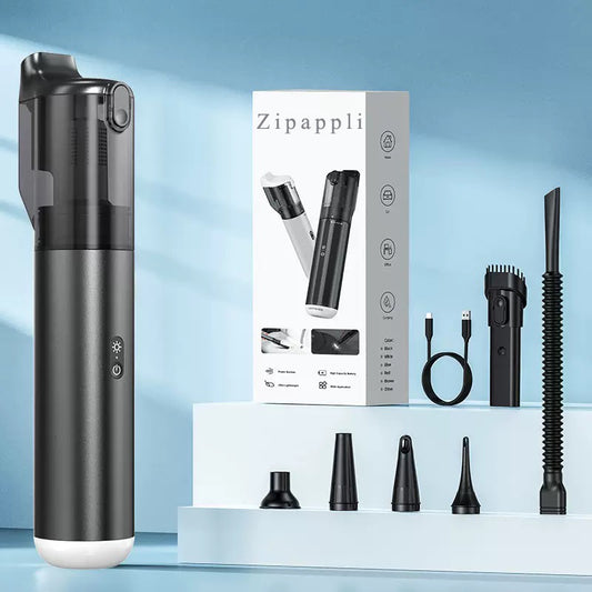 Zipappli Hand-held vacuum cleaners,Handheld Vacuum Cordless, Portable Car Vacuum with 2-Speed, 12KPA Powerful Suction Vacuum Cleaner with Charging Dock, Lightweight Mini Hand Held Vacuum for Car Home Pet Office and Pet Hair