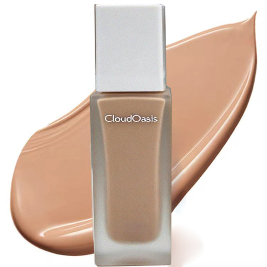 CloudOasis Liquid Foundation, ColorStay Face Makeup for Combination & Oily Skin, SPF 15, Medium-Full Coverage with Matte Finish, 220 Natural Beige, 1 Fl Oz