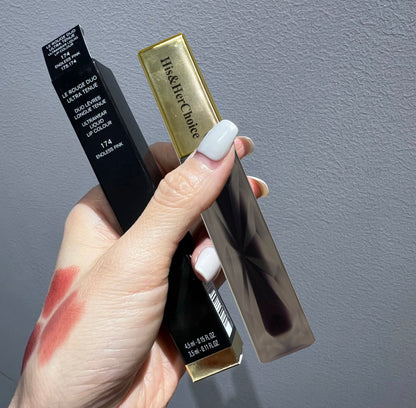 His&HerChoice Mineral Wear Diamond Lip Plumper Gloss, Dermatologist Tested Pink Radiant Cut