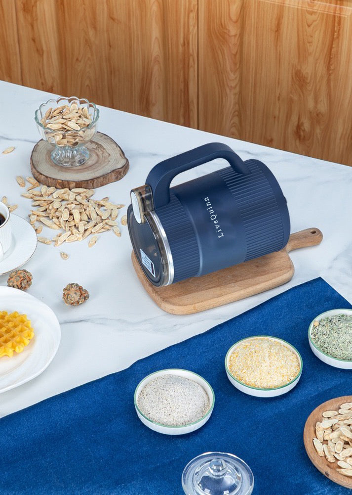 LiveQuinn Electric food processors,New Large-sized Grinding Machine for Flour Making, Household Multi-grain Crushing Machine, Electric Coffee Grinding Machine