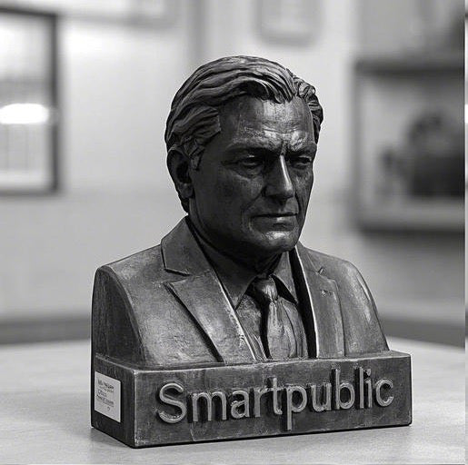 Smartpublic Cold cast resin figurines,Decoration items on the desktop of the bookcase, with an air of sophistication and elegance.