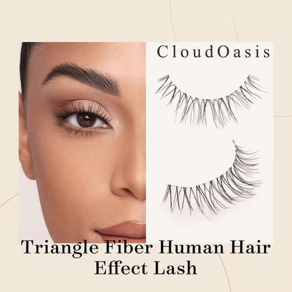 CloudOasis Looks So Natural False Eyelashes Multipack #03, Lightweight & Comfortable, Delicate Volume, Natural-Looking, Tapered End Technology, Reusable, Cruelty-Free, Contact Lens Friendly, 5 Pairs