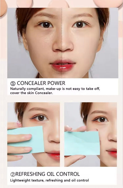CloudOasis Liquid Foundation, ColorStay Face Makeup for Combination & Oily Skin, SPF 15, Medium-Full Coverage with Matte Finish, 220 Natural Beige, 1 Fl Oz