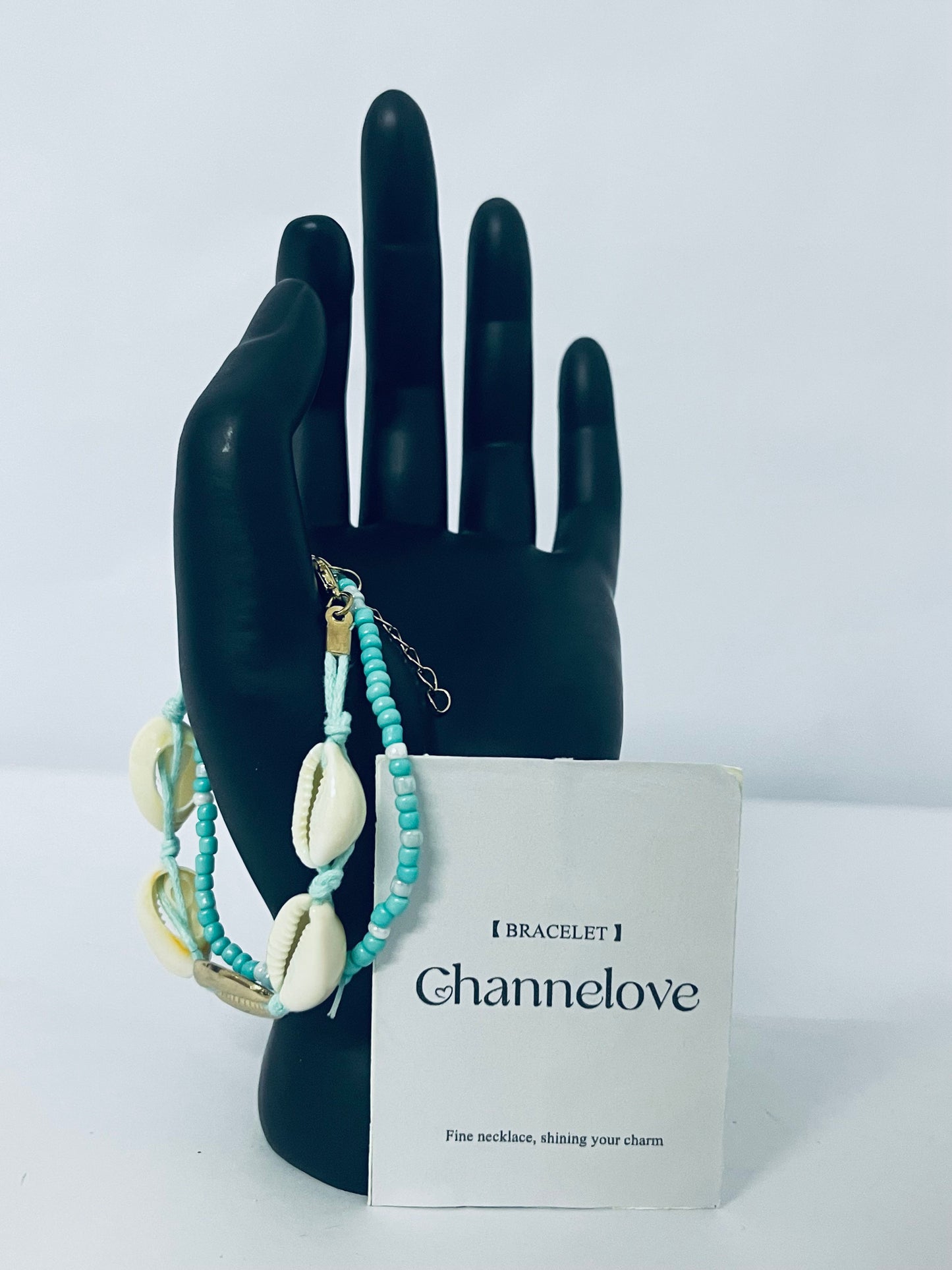 Channelove Beach Shell Bracelet for Women Summer Handmade Bracelets