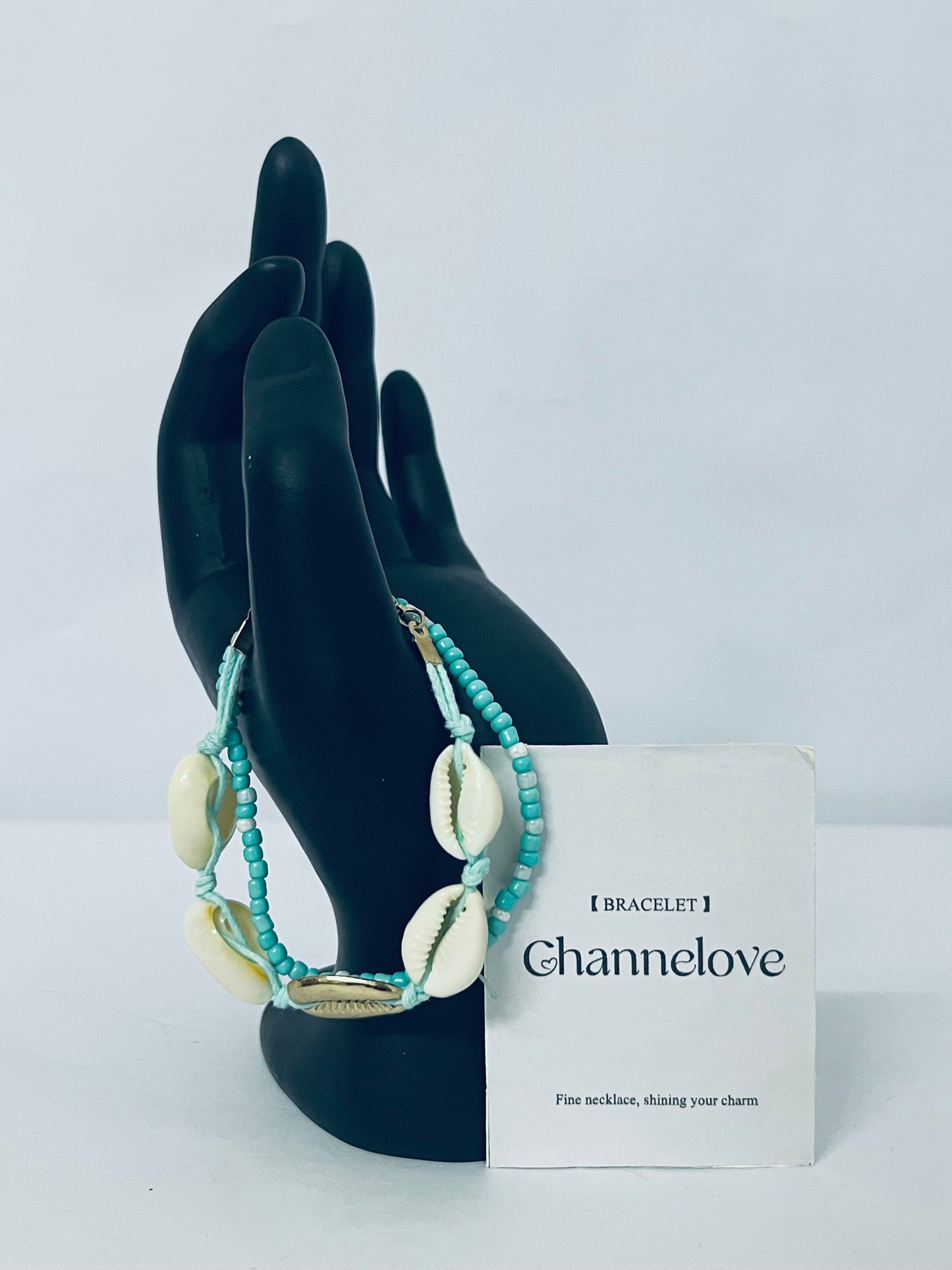 Channelove Beach Shell Bracelet for Women Summer Handmade Bracelets
