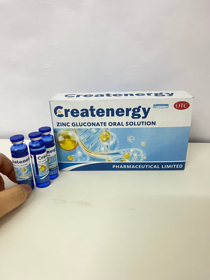 【Createnergy Zinc Gluconate Oral Solution】—— Nutritional Supplement for Daily Wellness
