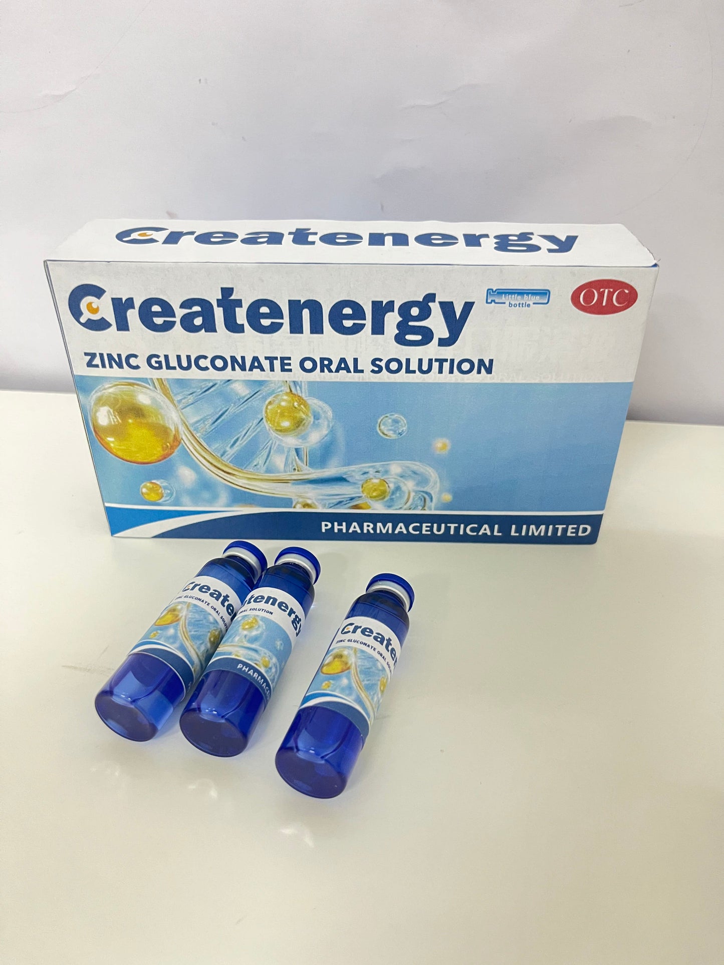 【Createnergy Zinc Gluconate Oral Solution】—— Nutritional Supplement for Daily Wellness