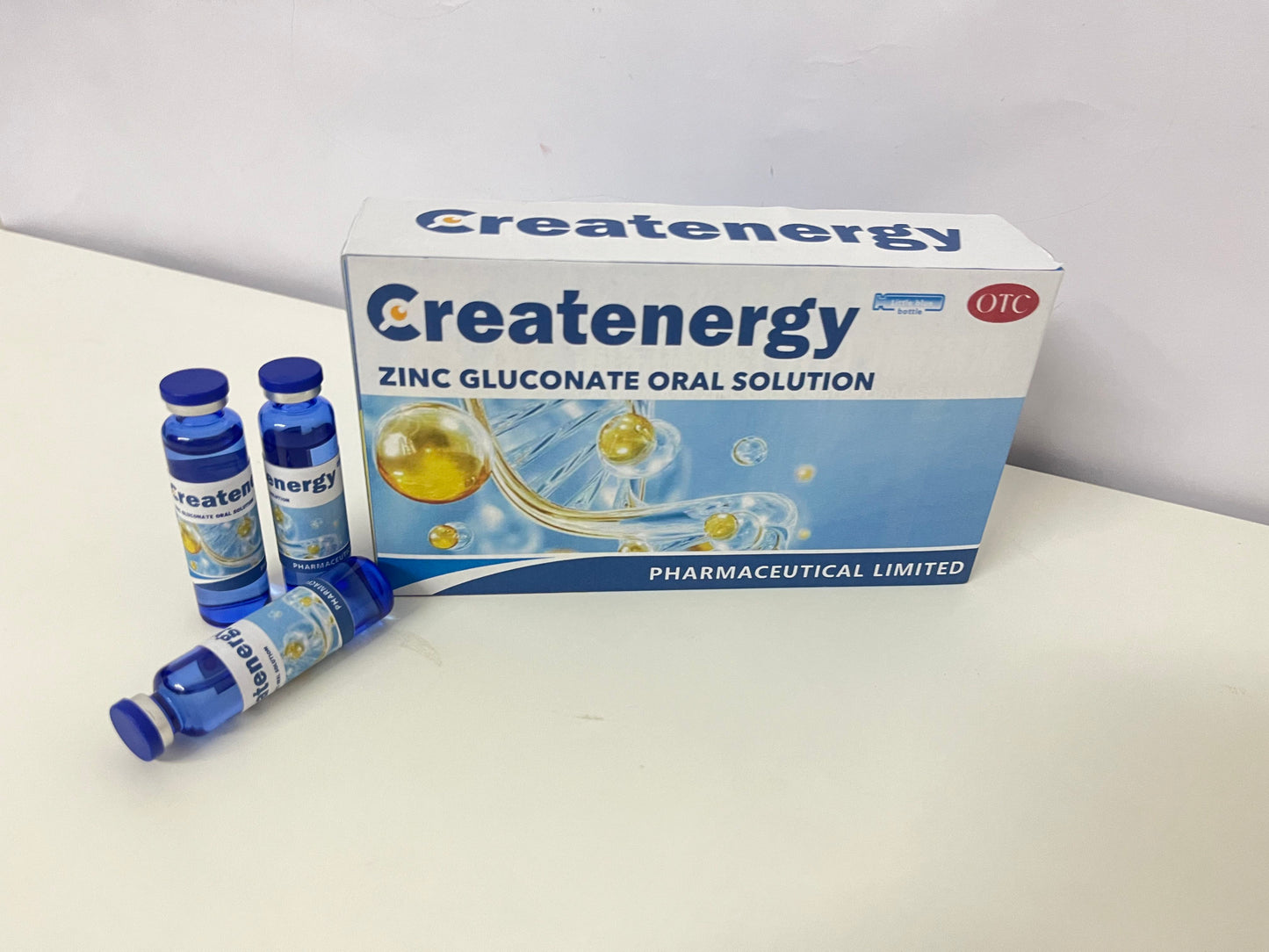 【Createnergy Zinc Gluconate Oral Solution】—— Nutritional Supplement for Daily Wellness