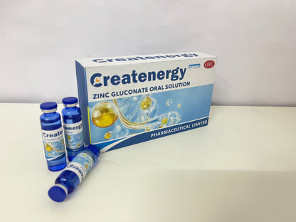 【Createnergy Zinc Gluconate Oral Solution】—— Nutritional Supplement for Daily Wellness