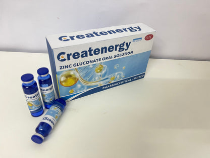 【Createnergy Zinc Gluconate Oral Solution】—— Nutritional Supplement for Daily Wellness