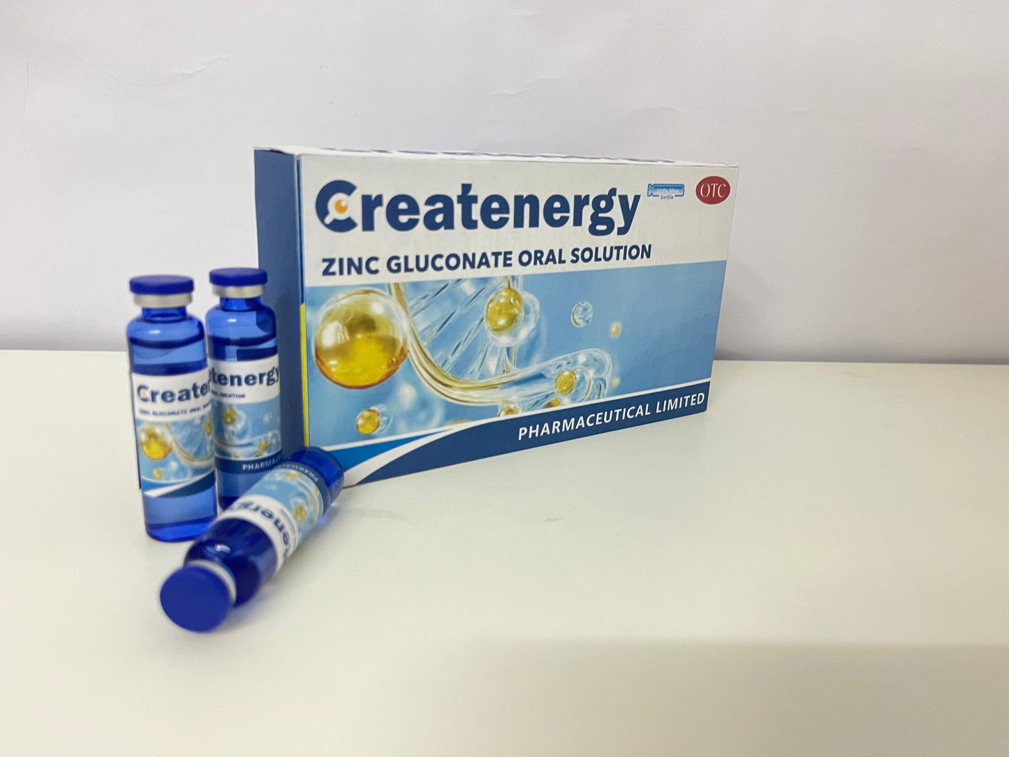 【Createnergy Zinc Gluconate Oral Solution】—— Nutritional Supplement for Daily Wellness