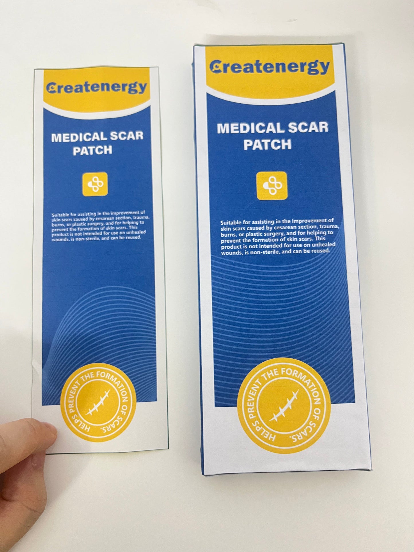 【Createnergy Medical Scar Patch】—— Practical Aid for Scar Improvement