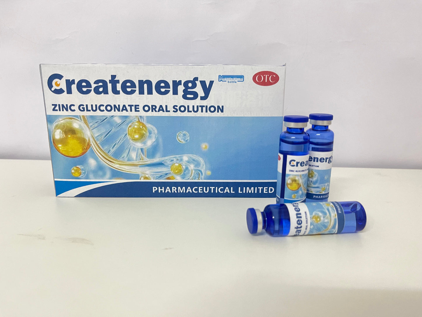 【Createnergy Zinc Gluconate Oral Solution】—— Nutritional Supplement for Daily Wellness