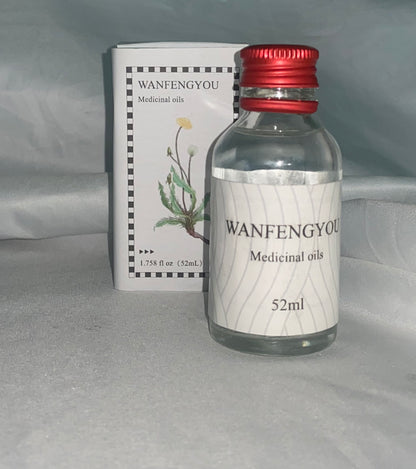 WANFENGYOU Foot Pain Relief Rubbing Oil, Neuropathy Pain Relief for feet, Frankincense Essential Oil, Diabetic Lotion & Cream, Nerve, Neuropathy & Restless Legs Syndrome, Maximum Strength