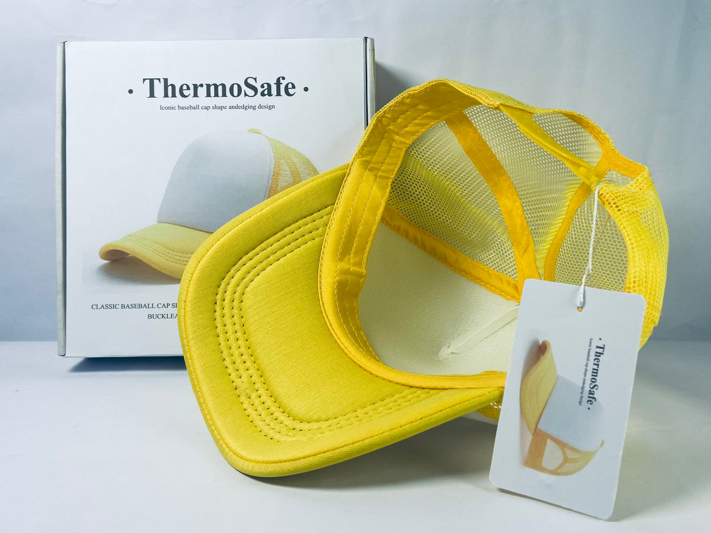 ThermoSafe Caps being headwear Blank Trucker Hat Bulk Mesh Cap Men and Women Baseball Cap DIY Graffiti Hot Stamping Duck Tongue Cap