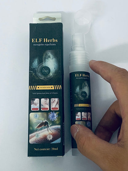 ELF Herbs mosquito repellents Mosquito Repellent Spray for Body, Made with Plant Essential Oils,Insect Spray Natural Bug Repellent for Skin