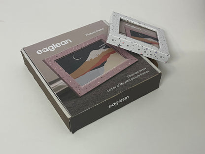 【eaglean Star-Speckled Picture Frame】—— Add Warmth & Style to Your Favorite Moments