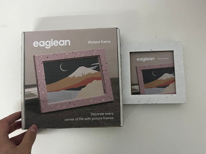 【eaglean Star-Speckled Picture Frame】—— Add Warmth & Style to Your Favorite Moments