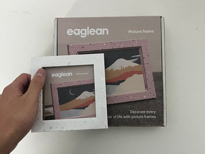 【eaglean Star-Speckled Picture Frame】—— Add Warmth & Style to Your Favorite Moments