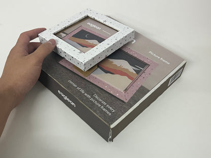 【eaglean Star-Speckled Picture Frame】—— Add Warmth & Style to Your Favorite Moments