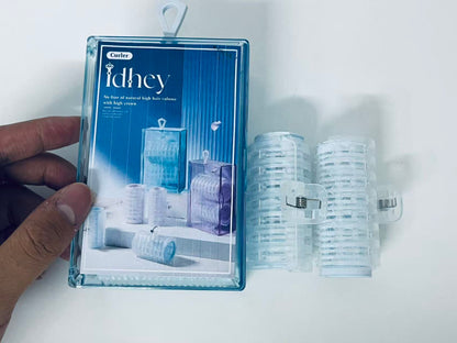 Idhey Non-electric hair rollers Self-Adhesive Hair Rollers Easy Styling Long-Lasting Setting A Convenient Choice for Home Hairdressing