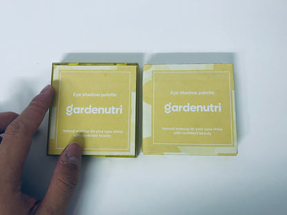 gardenutri Warm Brown Gilded 9-Color Eyeshadow Palette - Natural Daily Matte Pearl Eyeshadow